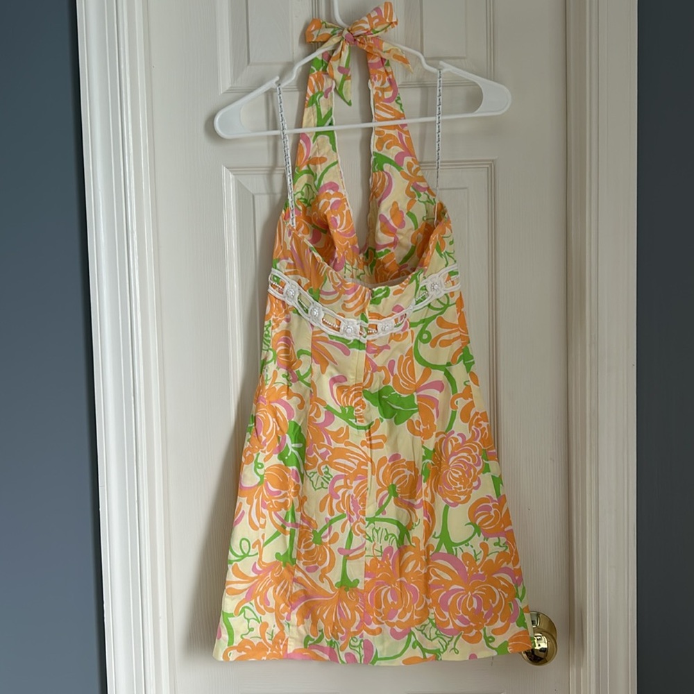 ⚜️ Lilly Pulitzer halter dress sz 2 - Picture 5 of 12
